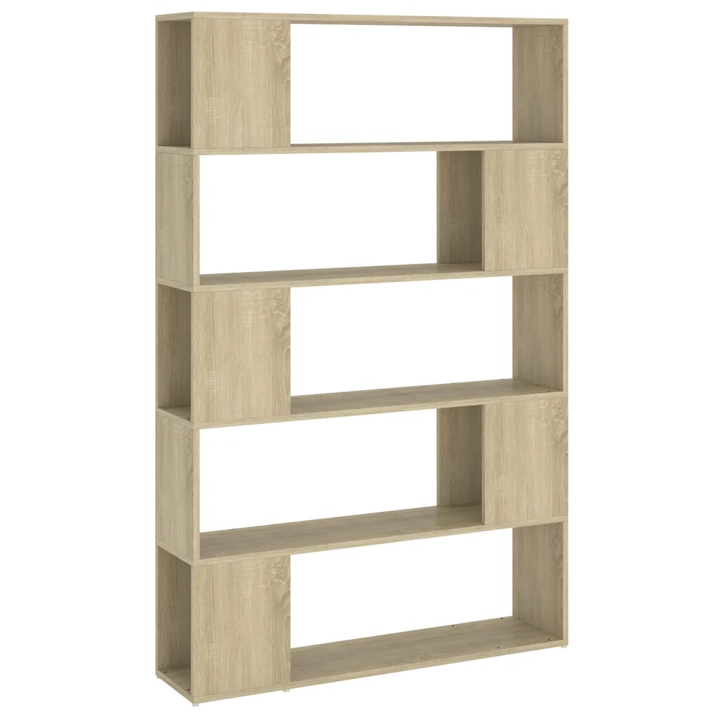 Libreria/Divisorio Rovere Sonoma 100x24x155 cm in Truciolato 809200