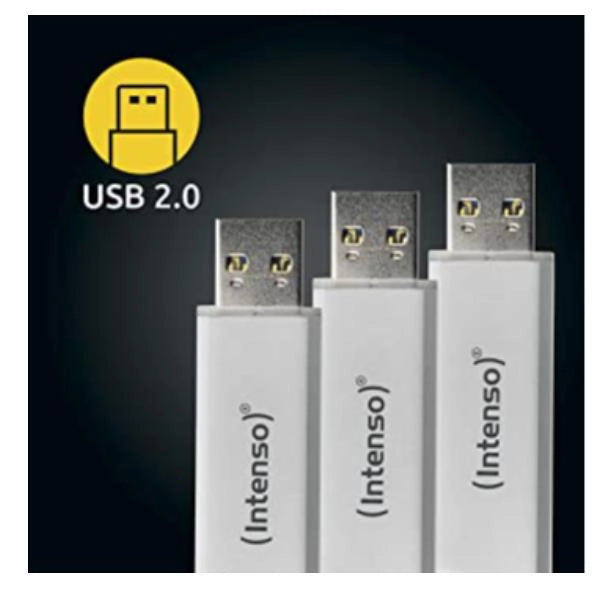 Chiavetta 32gb silver usb 2.0 3pz. - 3521483