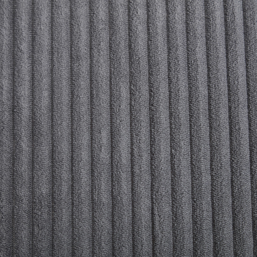 Poltrona Lounge Reclinabile con Poggiapiedi ¨C MINIMAL ¨C Tessuto, Cuscino Lombare, Gambe in Legno