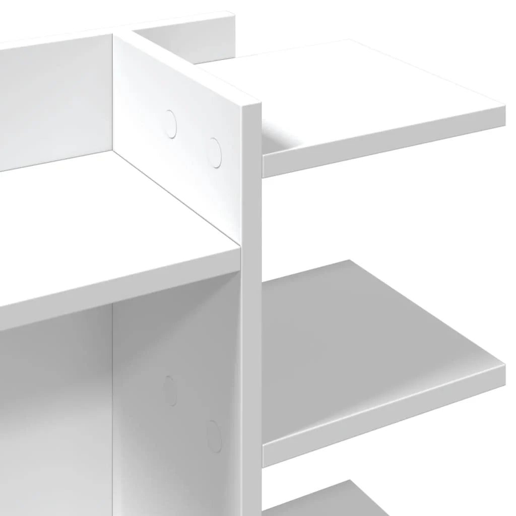 Mobiletto portaoggetti per ufficio 42 x 21,5 x 42 cm in legno ingegnerizzato Bianco 02_0043562