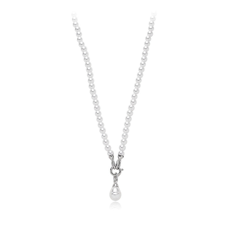 Collana con pendente di perle semplice e versatile (stile Instagram)