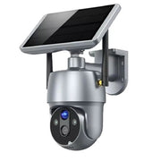 Trade Shop - Camera Con Pannello Solare Wifi P2p 355° 12a 3,6mm Audio Bidirezionale Q-sx01 -