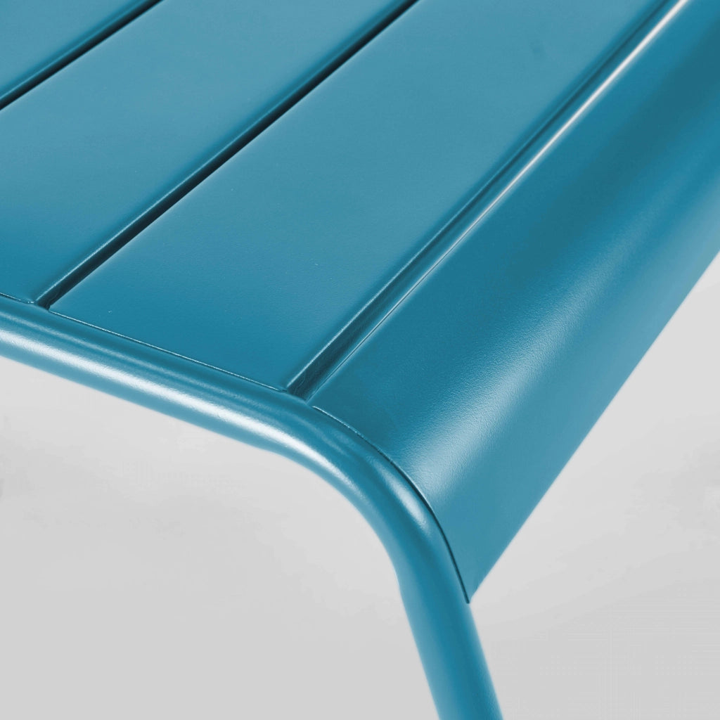 Oviala - Riposo piede in metallo blu pacifico