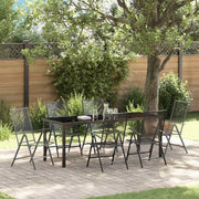 Set da Pranzo per Giardino 7 pcs Antracite 3379294