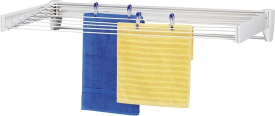 Asciugamano a scomparsa Telegant 81 Protect Plus - Formato compatto - Asciugamano per bagno e balcone - Asciugamano a sospensione