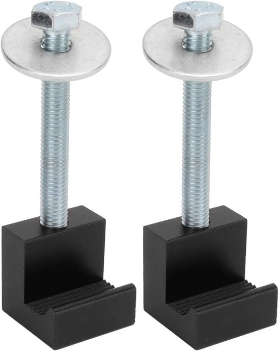 Cassa di attrezzi 2 pezzi - Kit di montaggio universale - Lega di alluminio leggera - Robusto e duraturo - Per camion/pick-up - Installazione facile - Cassa di archiviazione