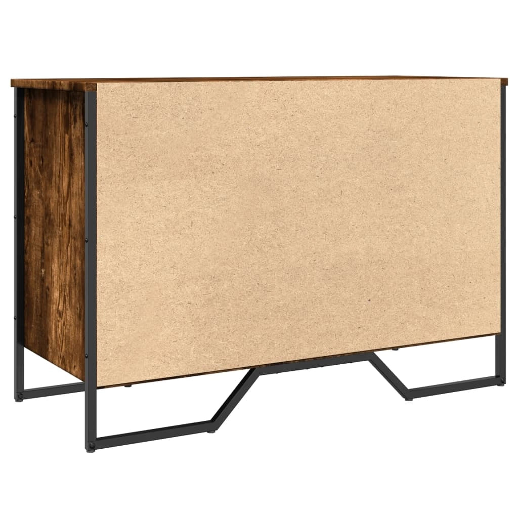 Scarpiera mobiletto portascarpe mobile per ingresso/corridoio/soggiorno 90 x 38 x 61,5 cm legno ingegnerizzato marrone 02_0021600