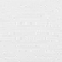 Parasole a Vela Oxford Triangolare 4x5x6,4 m Bianco 135294