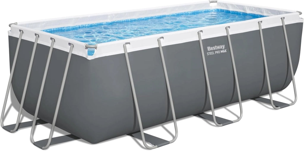 Set piscina fuori terra Steel Pro Max da 412x201x122 cm