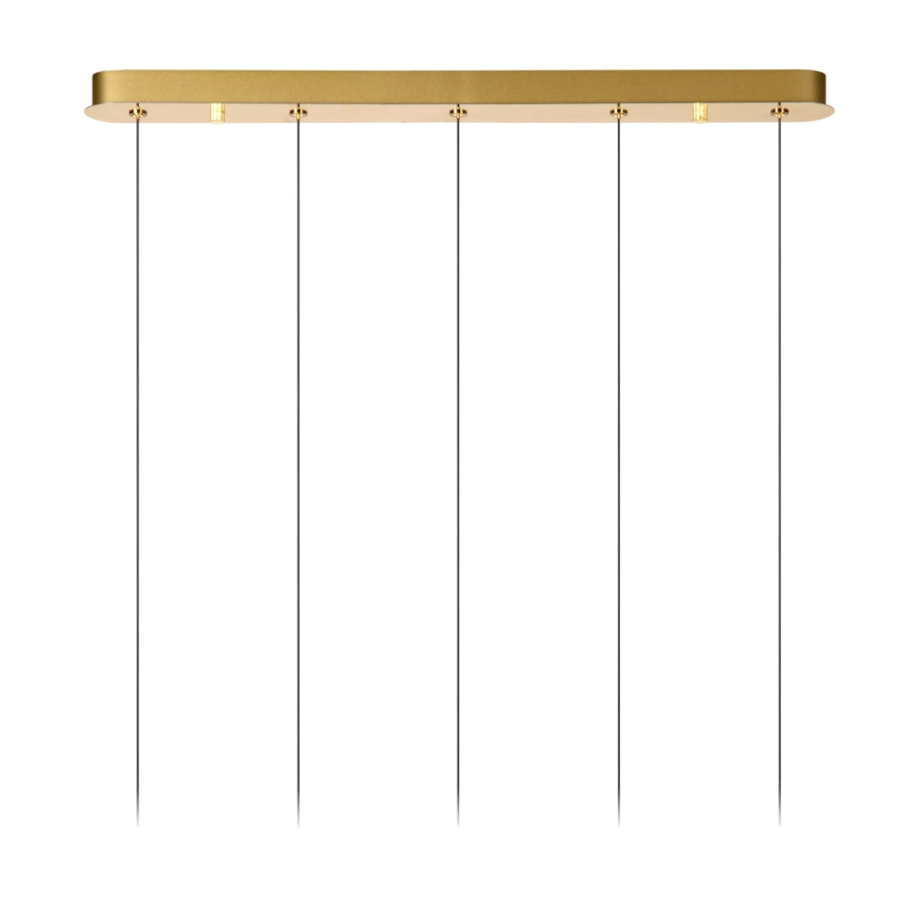Lampada sospensione KLIGANDE oro vetro LED 7W Lucide