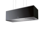 CAPPA DIADE cm 90x30 -Inox, Nero - 800 m3/h