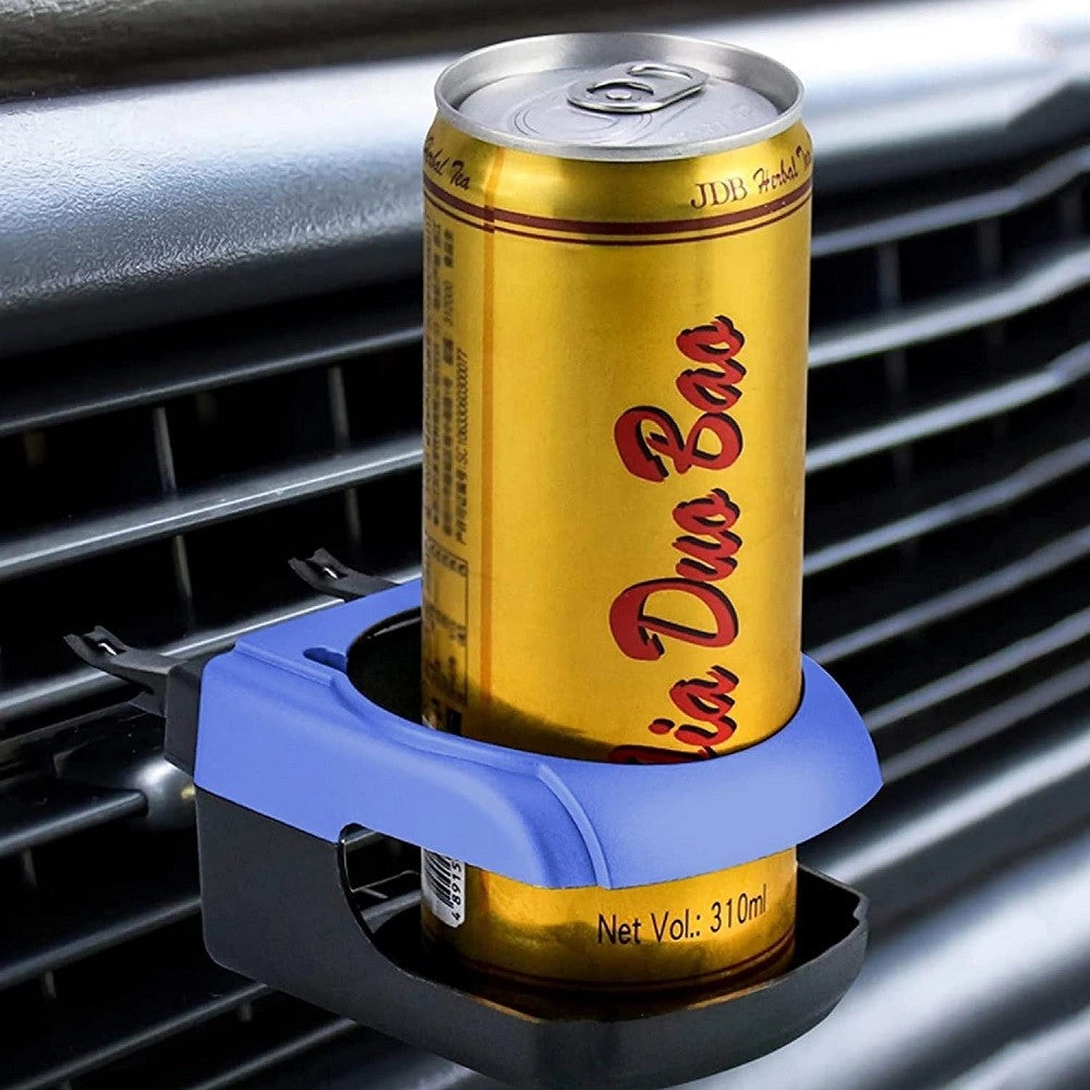 Trade Shop - Set 2 Pz Portabottiglie Universale Bevande Ganci Bocchette Aria Per Auto Camion -