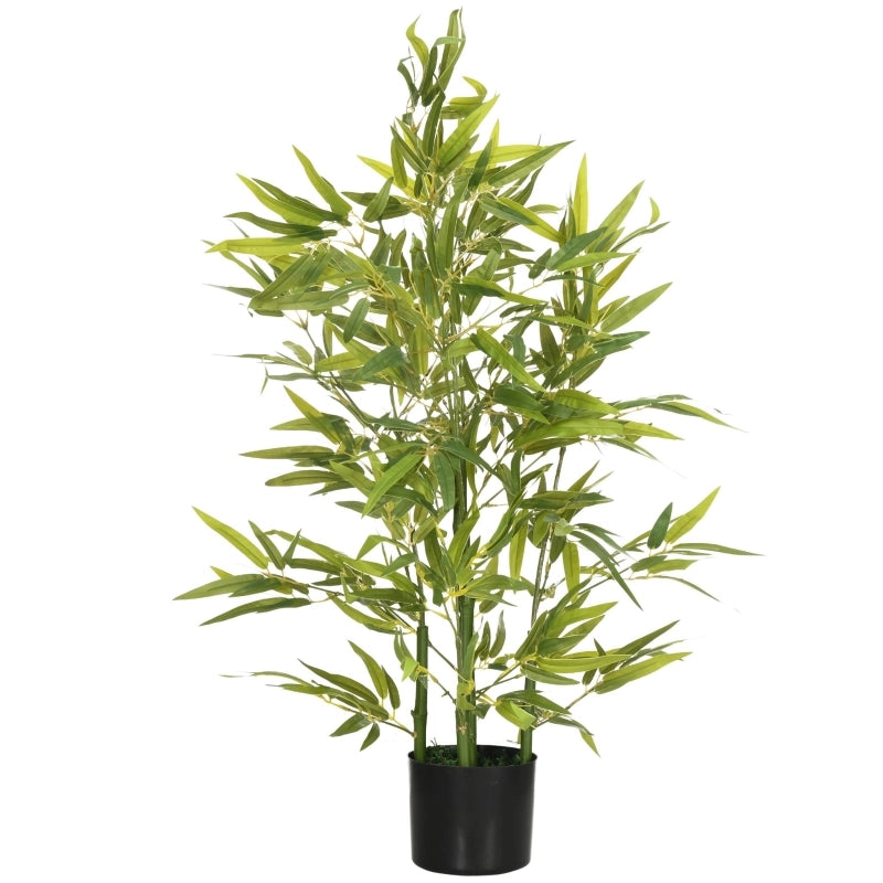 Grande bamb¨´ artificiale, 90 cm, pianta artificiale, bamb¨´ in plastica, piante artificiali dall'aspetto realistico, bamb¨´ artificiale in vaso,