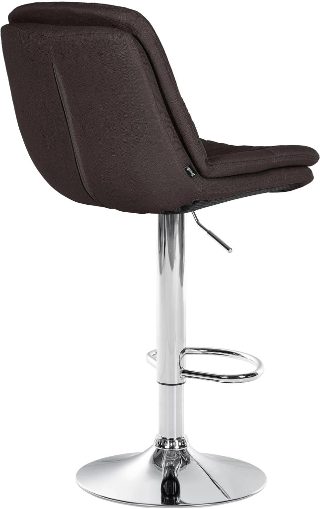 Barhocker Laurel Stoff chrom