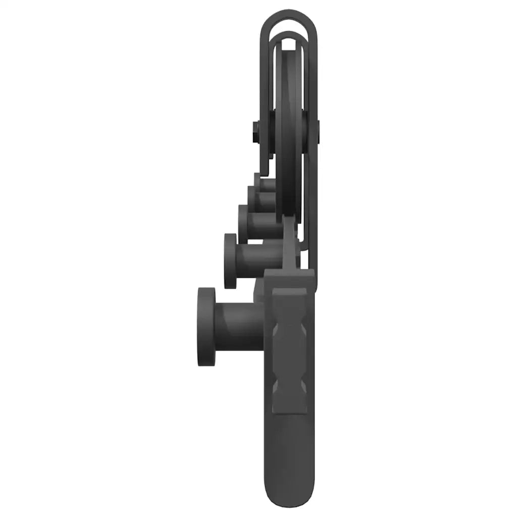 Kit di Binari per Porte Scorrevoli 183 cm Acciaio Nero CFW7875641