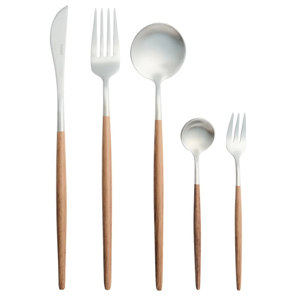 Set di posate da 30 pezzi per ogni occasione in Acciaio inossidabile Argento posate per ogni occasione