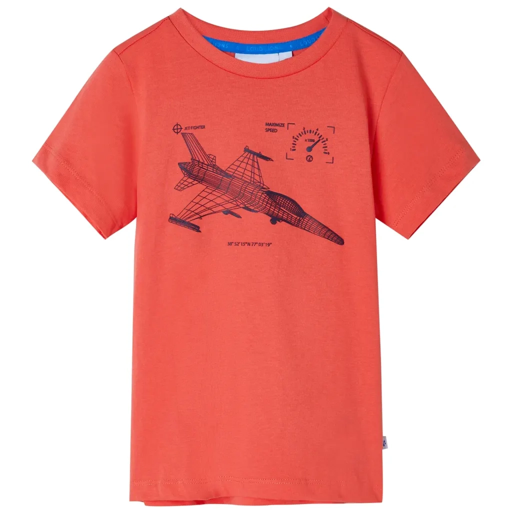 Maglietta per Bambini Rosso Chiaro 140cod mxl 133379