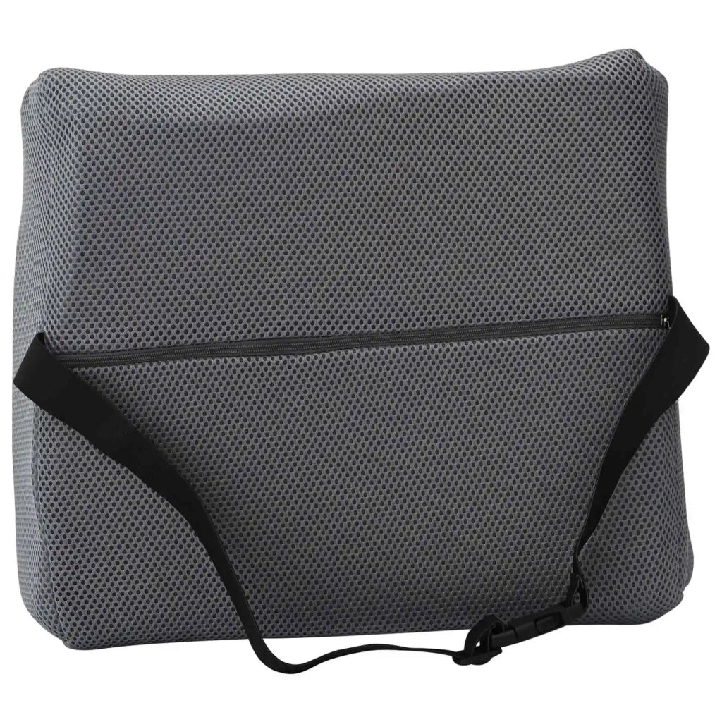 Cuscino lombare Grigio Schiuma Memory 36 x 30 x 12 cm CFW1779323