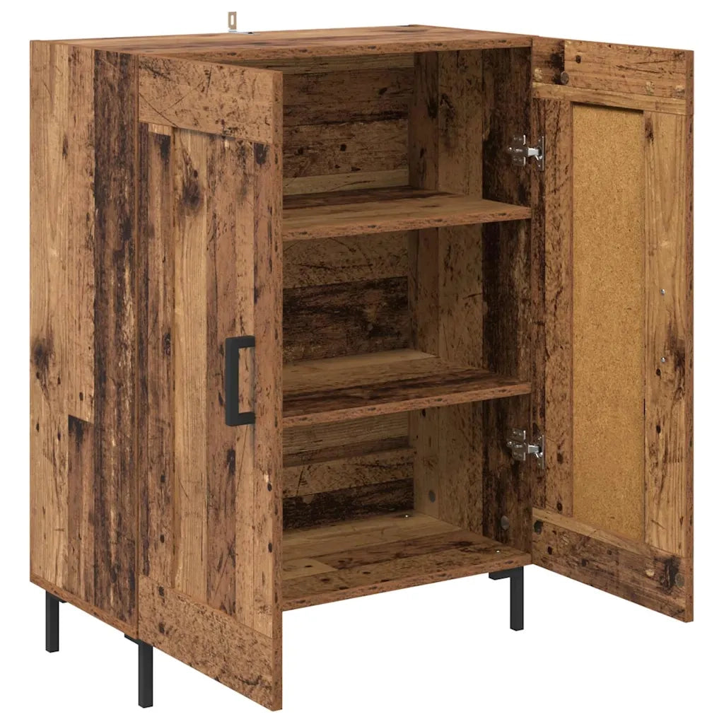 Credenza-Buffet-Armadio da cucina Legno vecchio 69,5 x 34 x 90 cm 598500