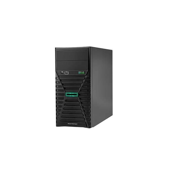 Hpe proliant ml110 gen11 4510 12-core 1p 64gb-r mr408i-o 8sff 2x480gb ssd 2x1000w rps eu server - P71659-425