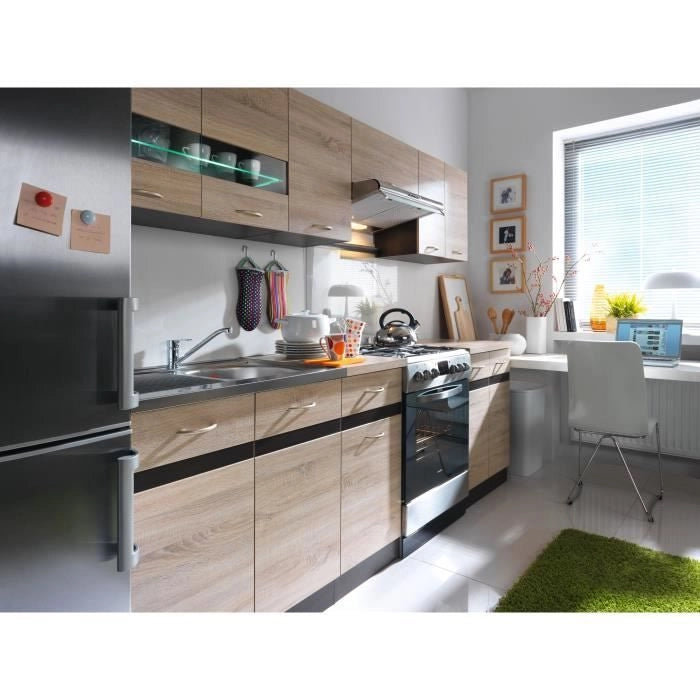 Junona High Furniture 40 cm - 1 porta - Oak Sonoma