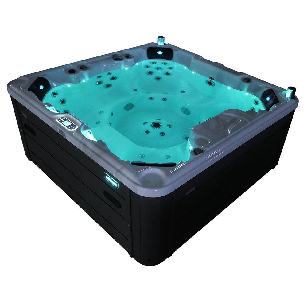 Minipiscina vasca idromassaggio 215x215x94,5 cm da esterno 7 persone | Garda
