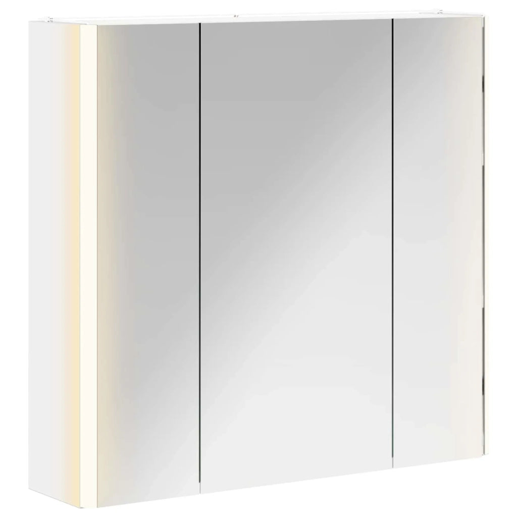 Mobiletto per specchio da bagno Bianco 63,5 x 15,5 x 60,5 cm 889247