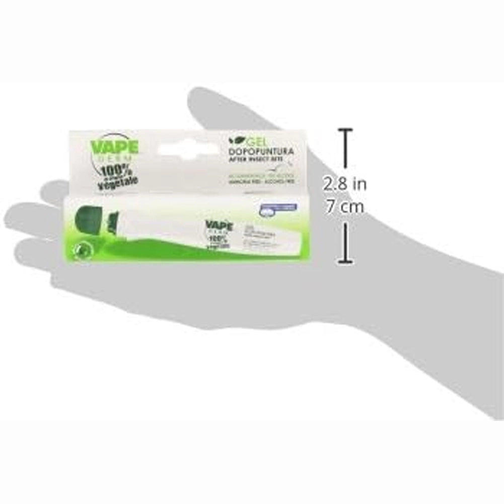 2 x Vape Derm Penna Gel Dopopuntura Zanzare Ingredienti Vegetali Lenitivo 1x10ml
