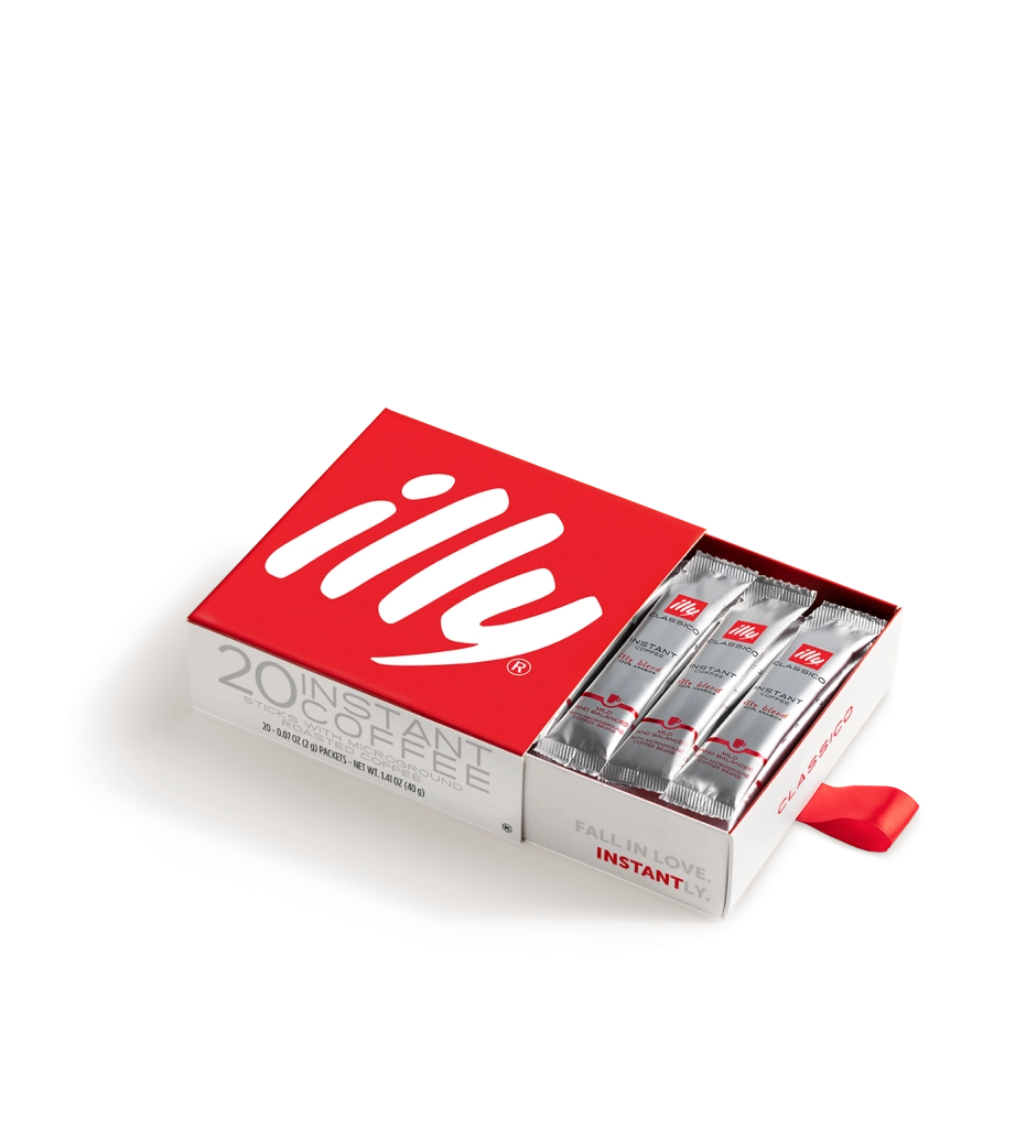 Illy caffè solubile gusto classico , confezione da 20 stick
