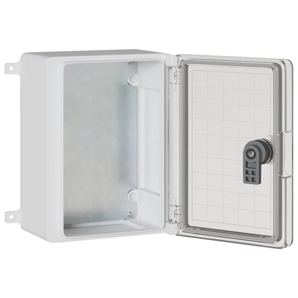 Armadio di Controllo Grigio 25 x 13 x 24 cm Plastica ABS 4106505