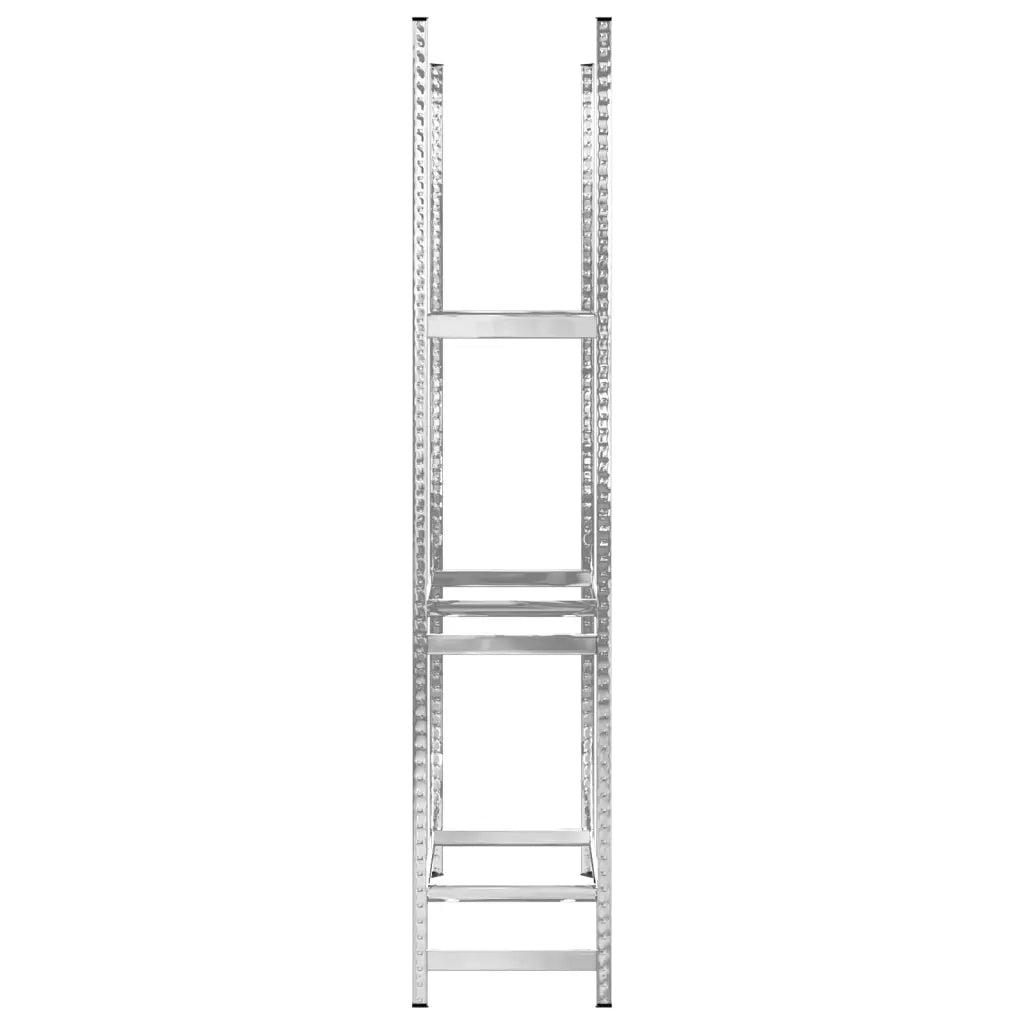 Portapneumatici a 3 Livelli Argento 110x40x200 cm in Acciaio CFW9236021