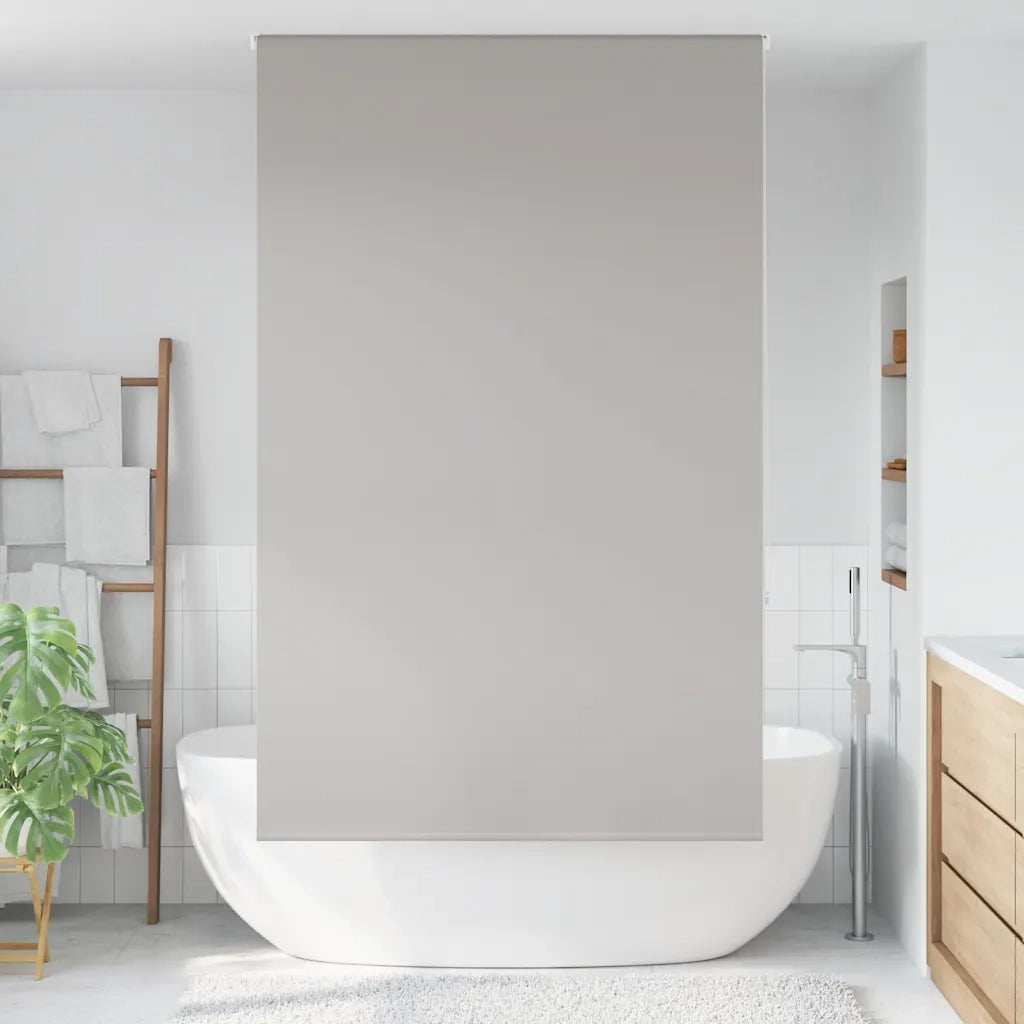 Tenda a rullo | Tenda avvolgibile Doccia 130x240 cm Larghezza Tessuto 126 cm
