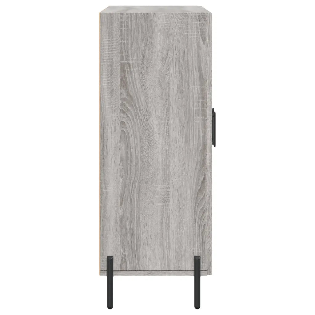 Credenza Grigio Sonoma 69,5x34x90 cm in Legno Multistrato 830210