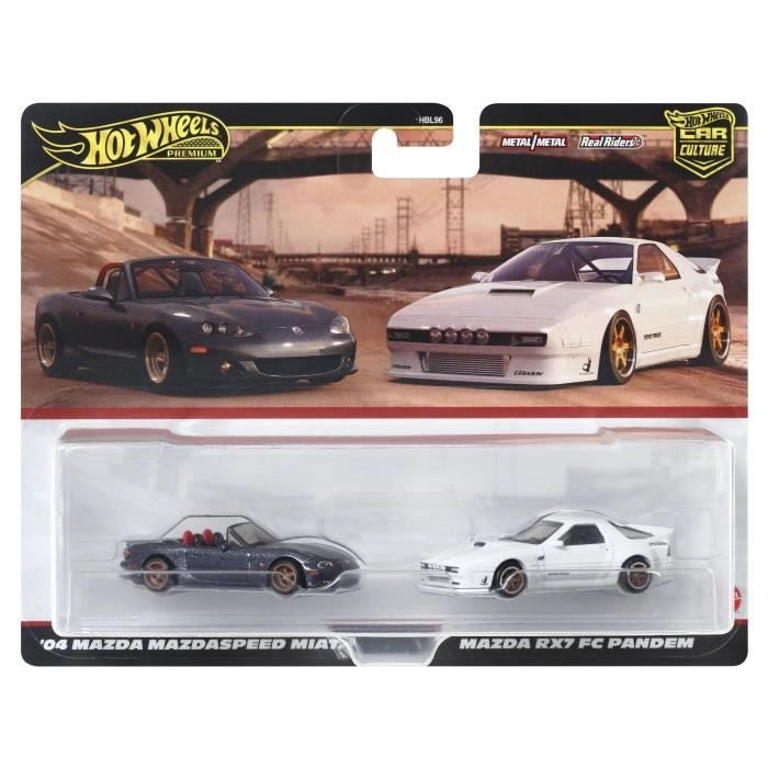 Hot Wheels - Car Culture Premium Set 2 veicoli - Set macchinine piccole - dai 3 anni in su - Hot Wheels - HBL96 - modello