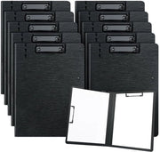 Klemmabilietto A4 - 10 pezzi - Leggero - Materiale PP duraturo - Clip robuste - Superficie robusta - 32 x 23,5 cm - Notizie in rilievo