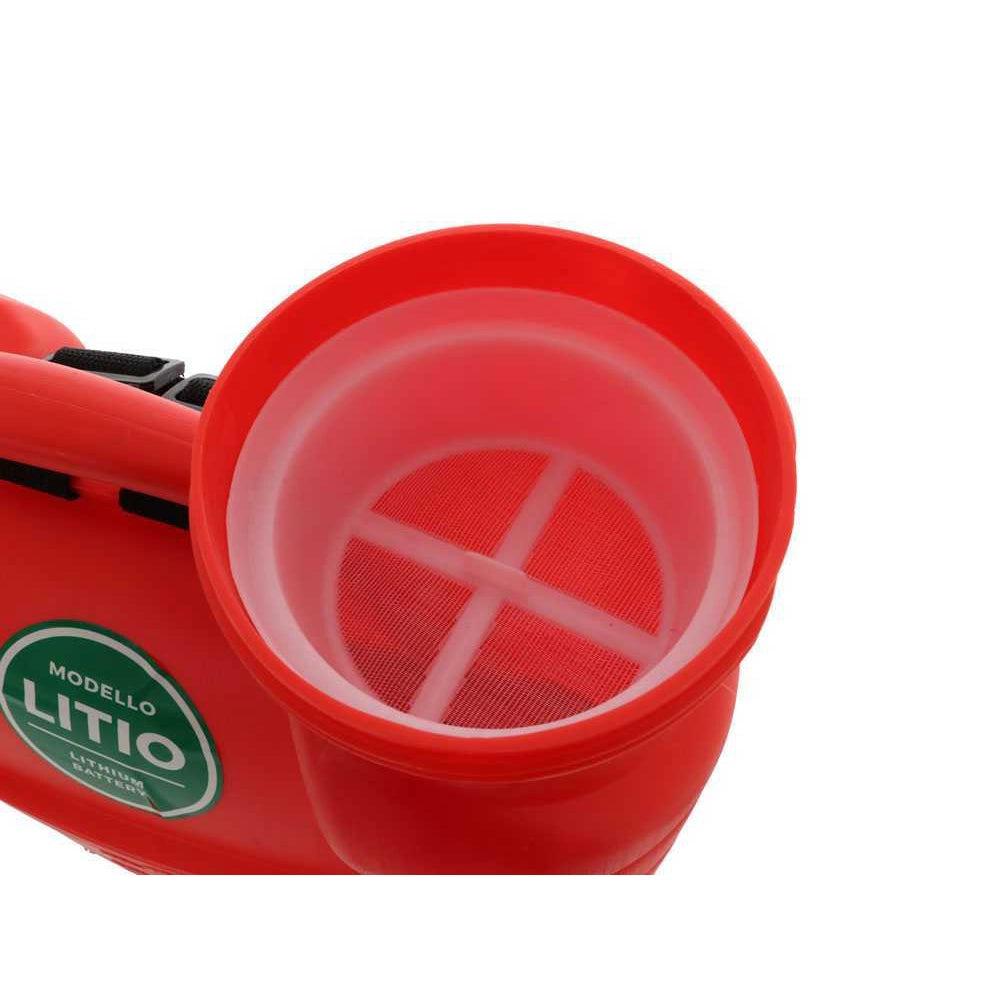 POMPA A SPALLA IRRORATRICE BATTERIA LITIO ELETTRICA 16L DISERBO 12V 10Ah AUSONIA