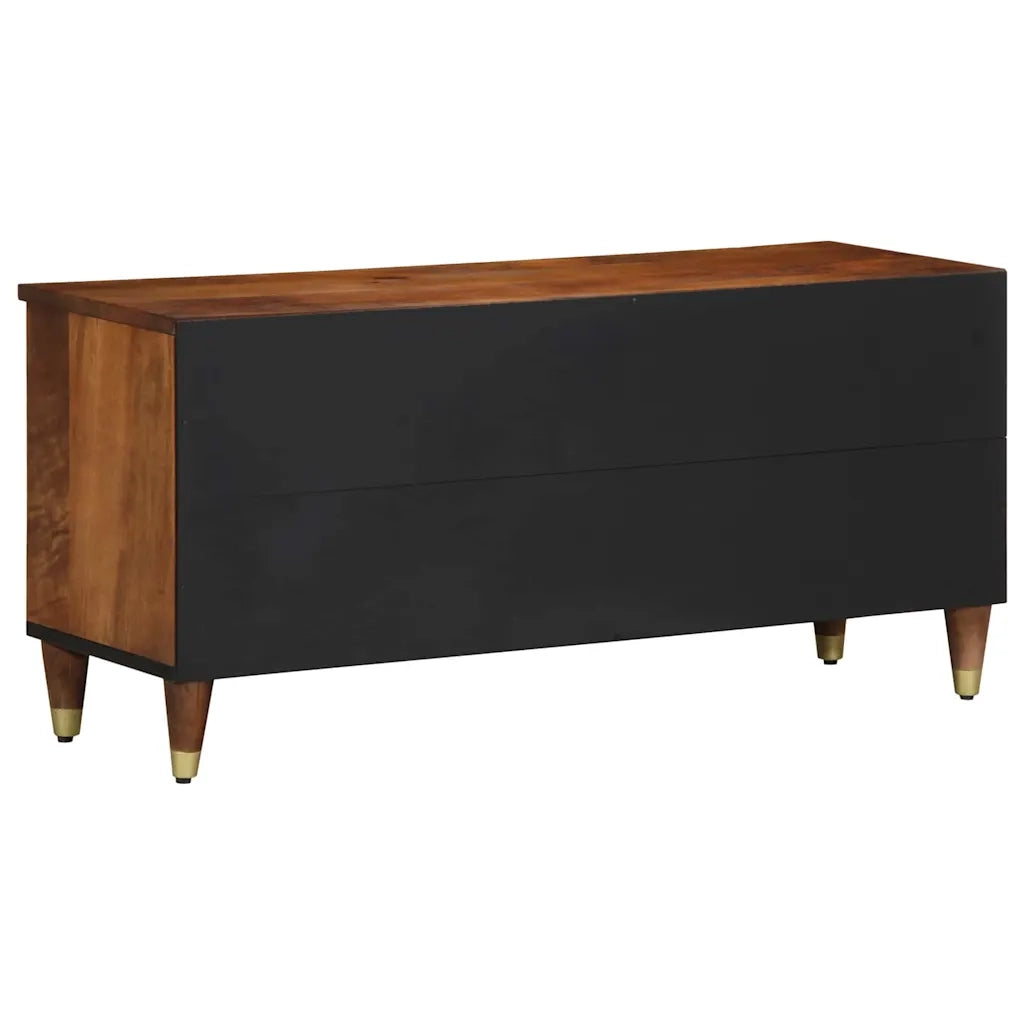 Mobile TV con cassetto Marrone miele 100 x 33 x 46 cm 4018752