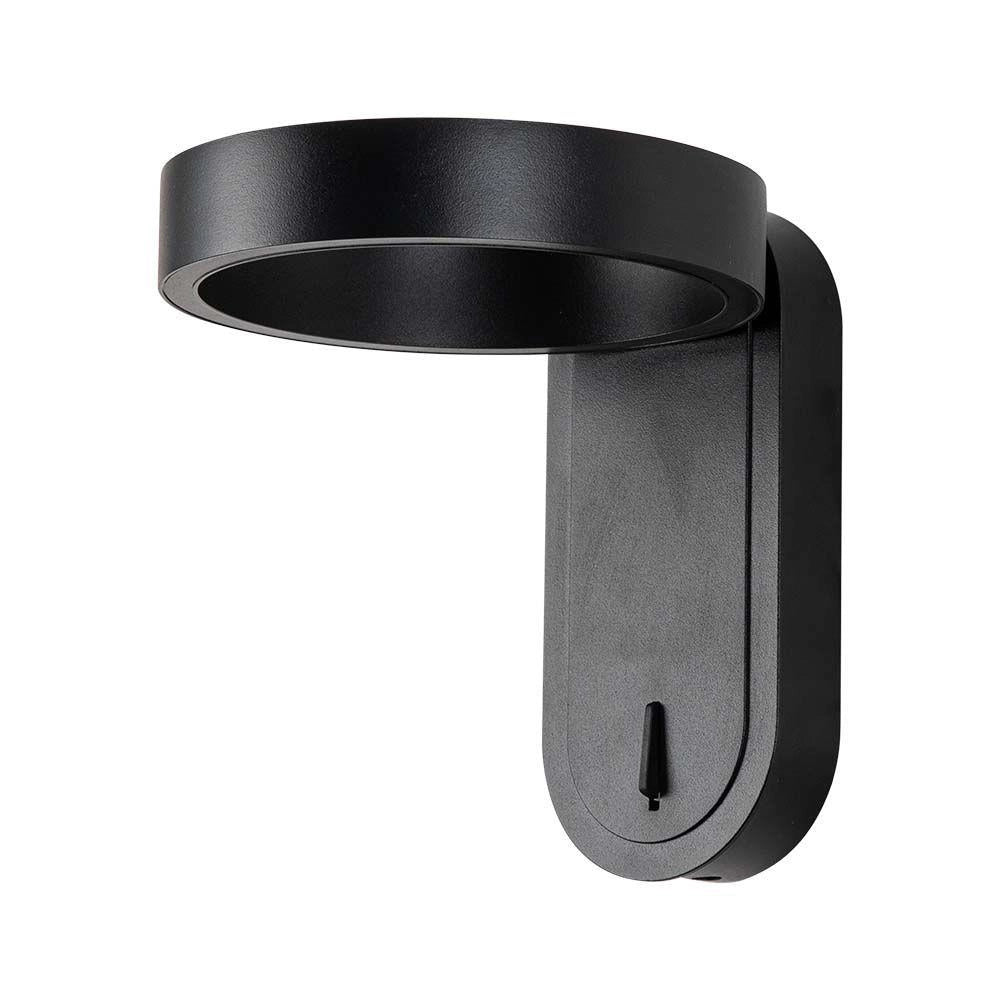 Applique V-TAC VT-1180 5W nera IP65 600lm 3000-4000K