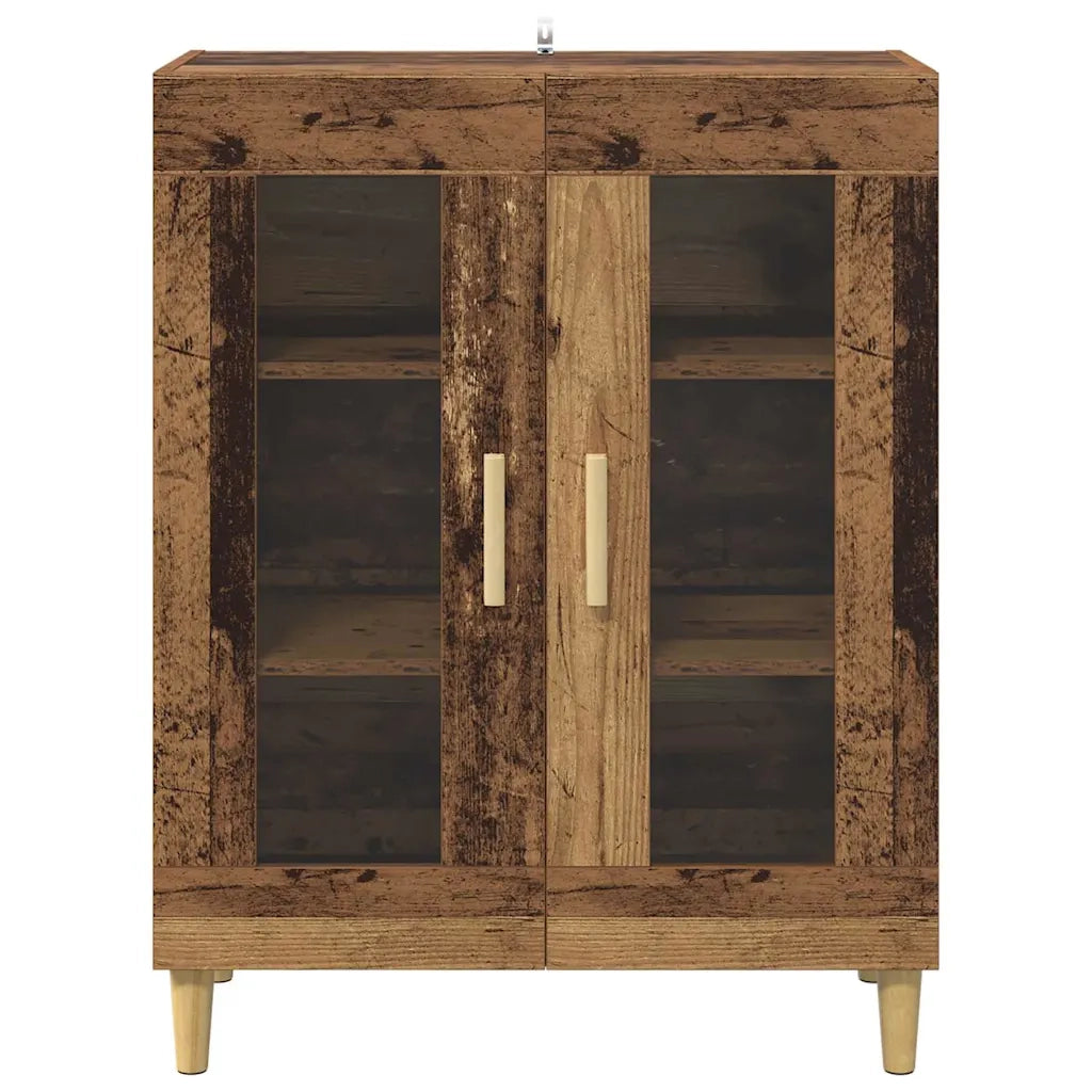 Credenza-Buffet-Armadio da cucina Legno vecchio 69,5 x 34 x 90 cm Legno multistrato 967945