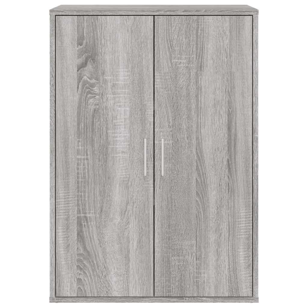 Buffet credenza cassettiera armadio mobile contenitore organizer per cucina soggiorno salotti set da 2 Sonoma 60 x 31 x 84 cm legno ingegnerizzato grigio 02_0036962