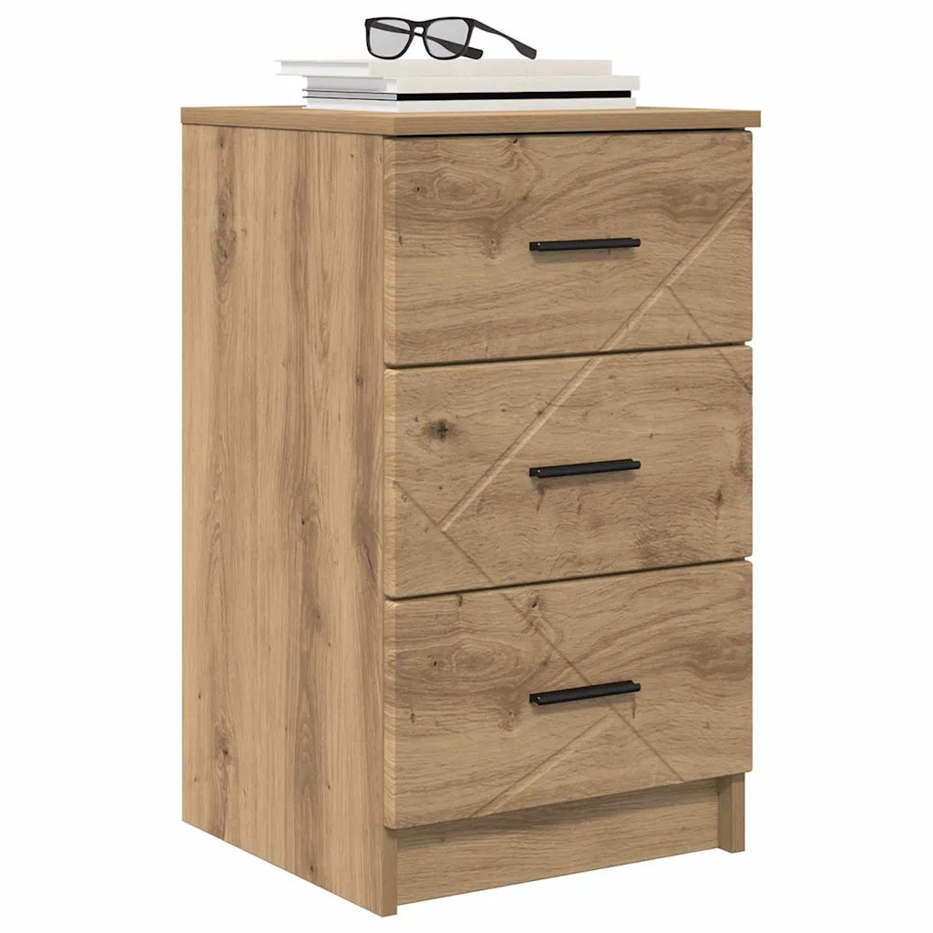 Armadio da Notte rovere artigianale 38 x 38 x 66 cm 883383