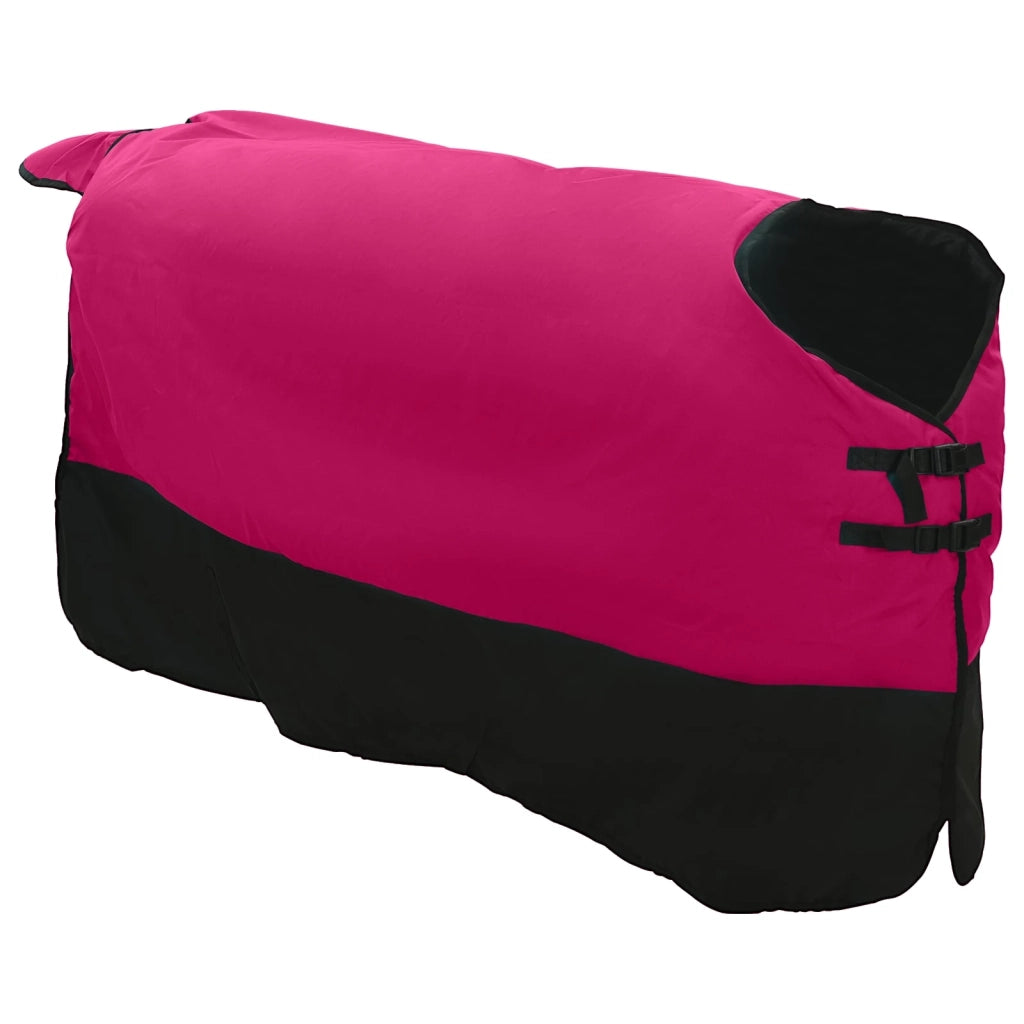 Coperta per Cavalli Rosa e Nero 95 cm Poliestere CFW5724441