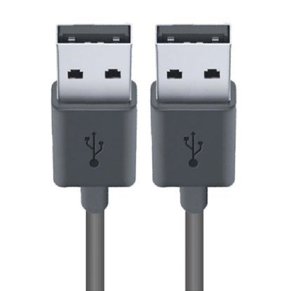 Trade Shop - Cavo Dati Doppio Usb 2.0 Maschio - Maschio Prolunga 1,5 Mt 480mbps Usb2.0-m1.5m -