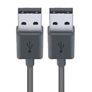 Trade Shop - Cavo Dati Doppio Usb 2.0 Maschio - Maschio Prolunga 1,5 Mt 480mbps Usb2.0-m1.5m -