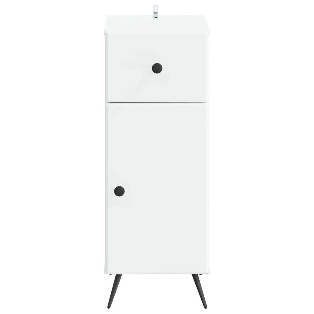 Mobiletto da Bagno BREDA Bianco 30 x 31 x 80 cm 897485