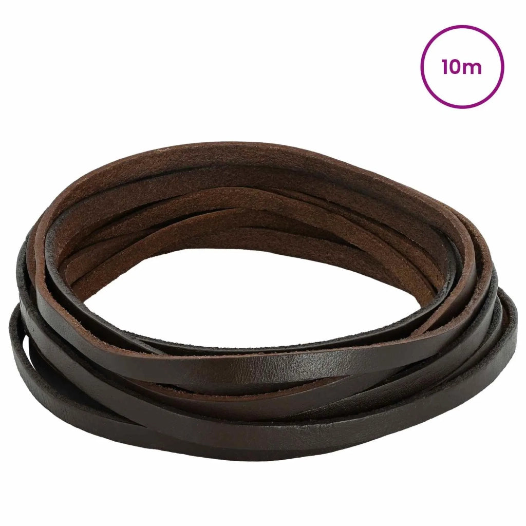 Cinturino in pelle Marrone Scuro 1000 x 0,5 cm Pelle 42034171
