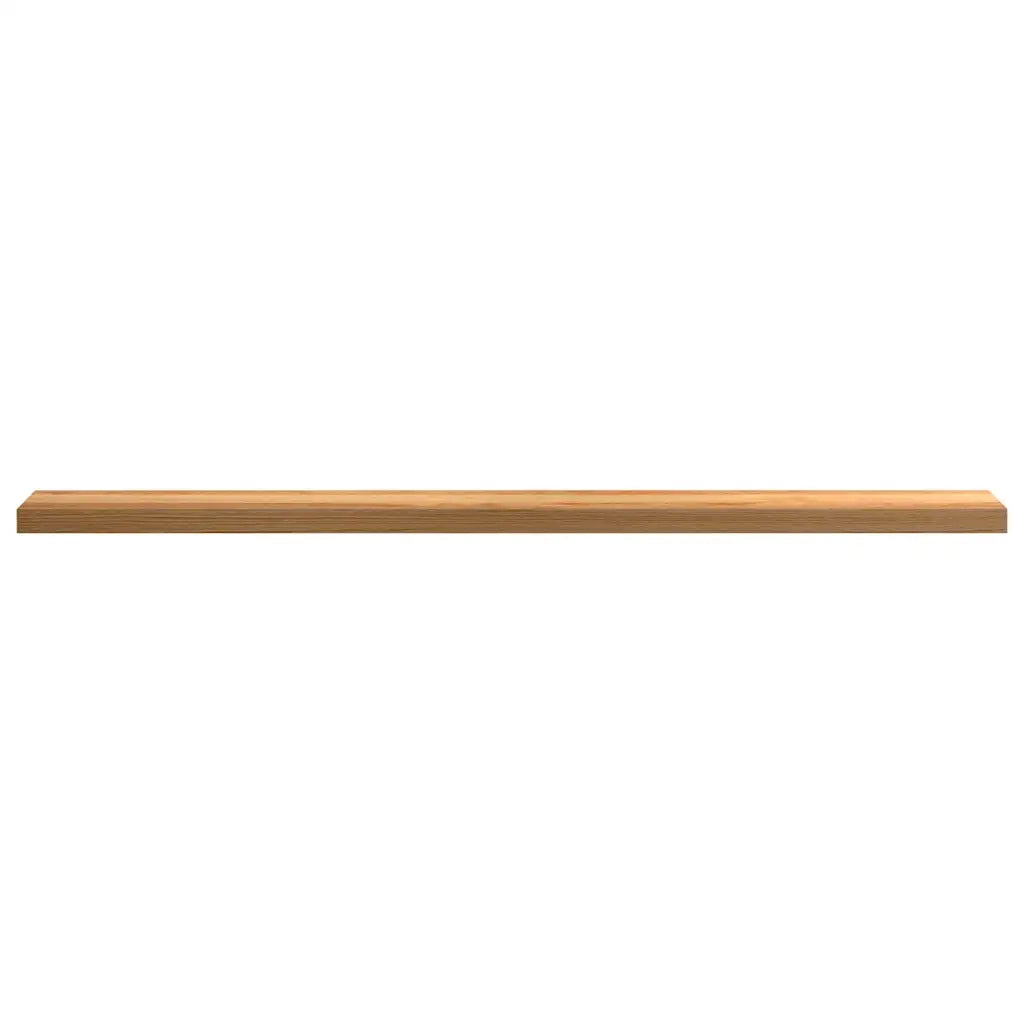 Davanzali 2 pz Marrone Chiaro 160x15x2cm Legno Massello Rovere 4009132