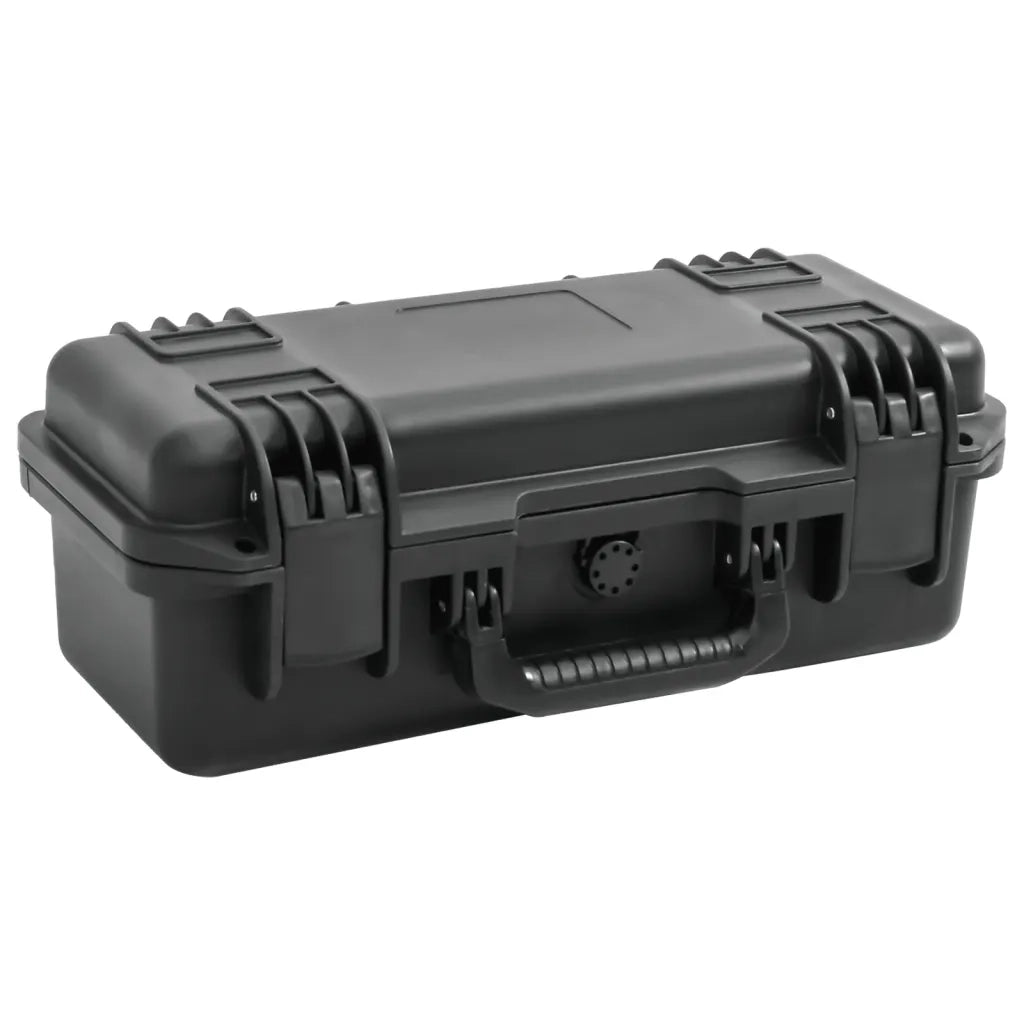 Valigetta da Volo Portatile Nera 46,5x21,5x17,5 cm in PP CFW6004191
