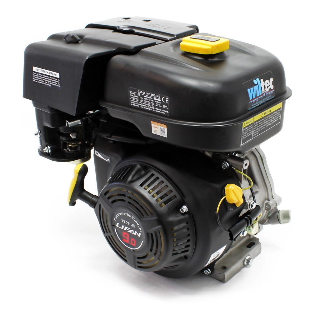 LIFAN 177 Motore a benzina 4 tempi, 1 cilindro OHV, 6,6 kW 9 CV 25,4 mm con avviamento manuale