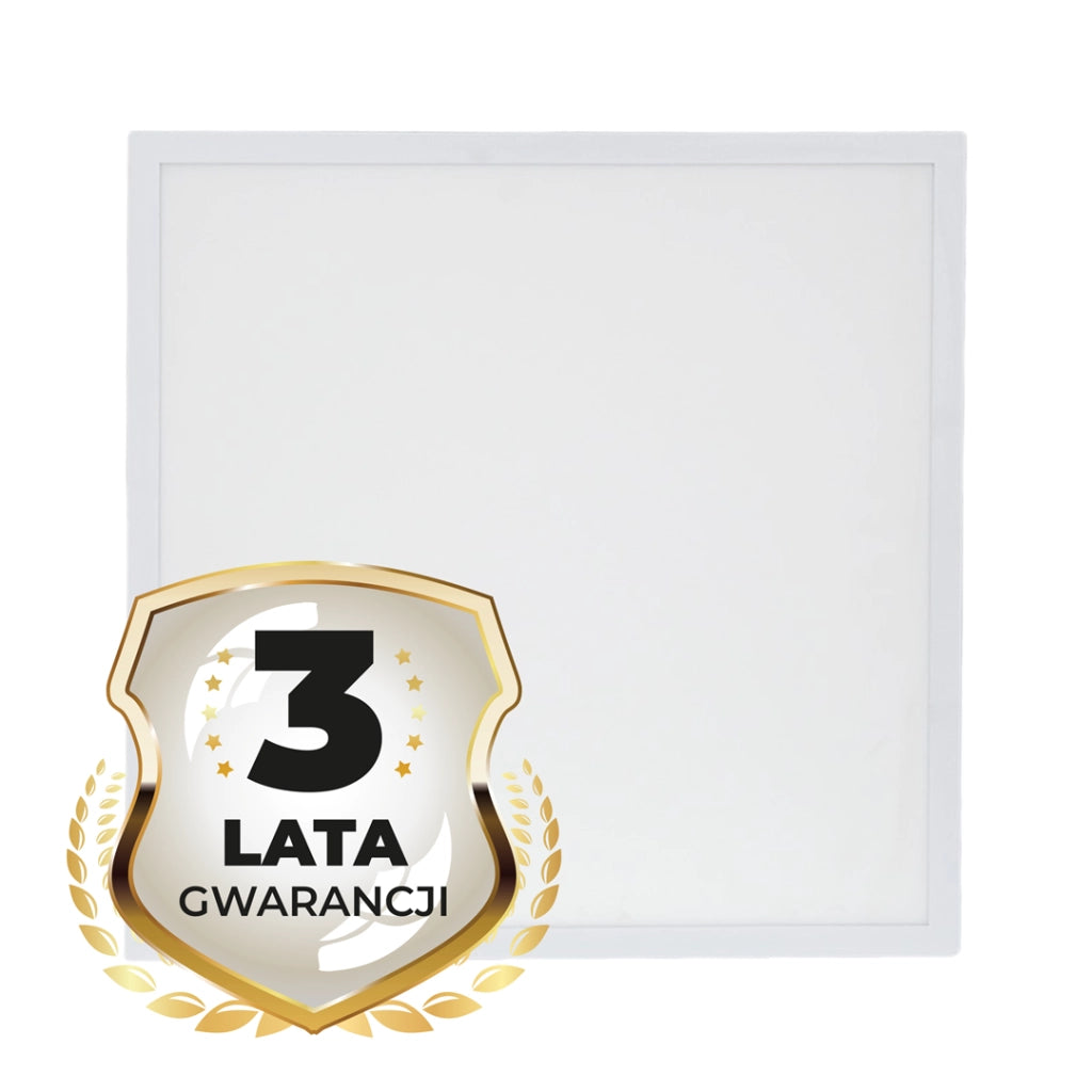 Pannello LED slim incasso quadrato bianco 40W 4000K